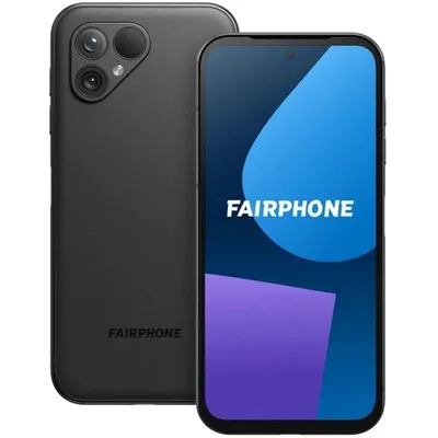 Fairphone 5 6GB 128GB 6.46" OLED 5G Dual SIM Cámara 50MP IP55 Android Negro