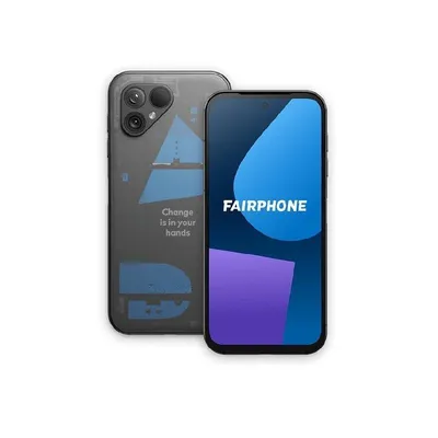 Fairphone 5 8GB 256GB 6.46" OLED 5G Dual SIM NFC IP55 Carga Rápida Android 14 Transparente