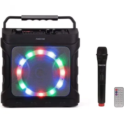 Fonestar Partybox Altavoz Karaoke 20W Negro