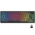 Forgeon Clutch Teclado Gaming Inalámbrico RGB 60% Switch Rojo