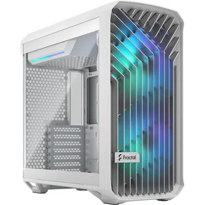 Fractal Design Compact RGB Templo T 1 Midi Torre Blanca