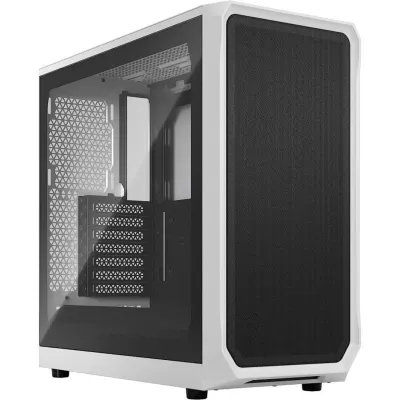 Fractal Design Focus 2 TG Cristal Templado USB3.2 Blanco