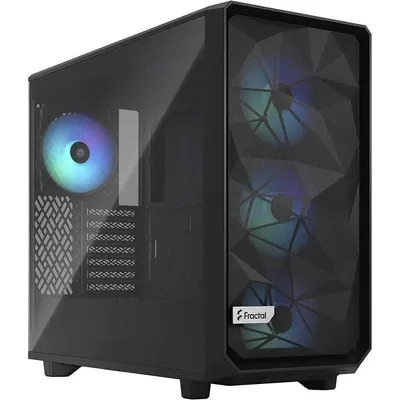 Fractal Design Meshify 2 Lite RGB Cristal Templado Negra
