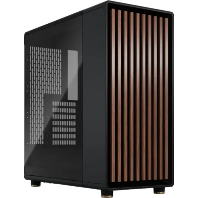 Fractal Design North Cristal Templado USB 3.2 ATX Charcoal