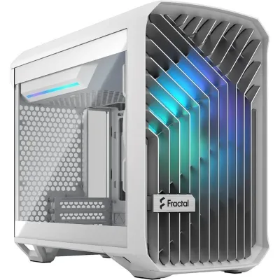 Fractal Design Torrent Nano RGB USB3.2 Templado Blanco