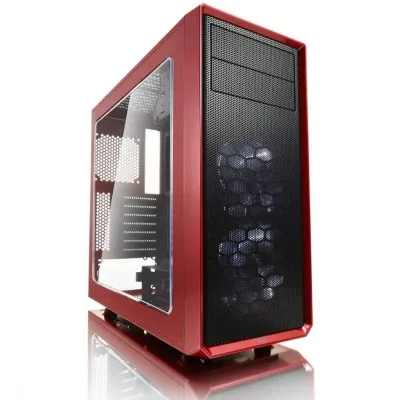 Fractal Focus G Caja ATX Templado USB 3.0 Rojo