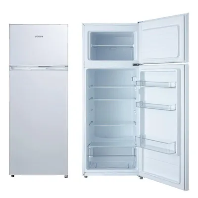 Frigorífico Dos Puertas Edesa EFT-1411 WH Defrost 144cm 204L E Blanco