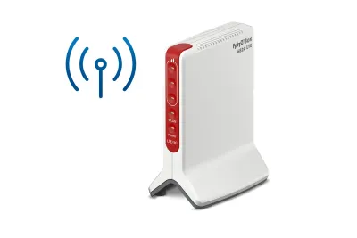 FRITZ!Box 6820 LTE v3 Router Inalámbrico Gigabit Ethernet 4G Rojo Blanco