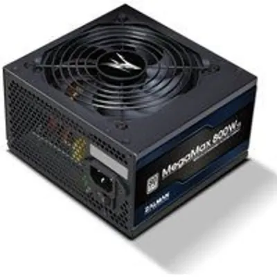Fuente ATX Zalman ZM800-TXII MegaMax 800W 80 PLUS Ventilador 12cm Activo Negro