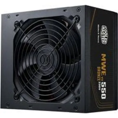 Fuente de alimentación Cooler Master MWE 550W V3 ATX 3.1 80+ Bronze Ventilador 120mm