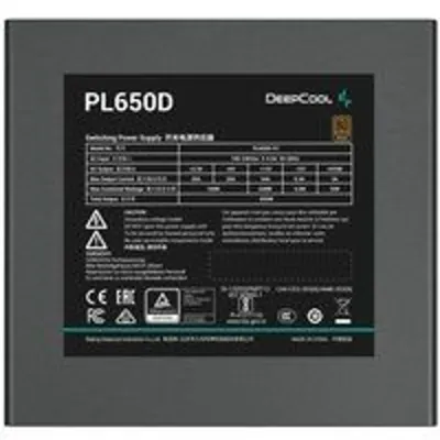 Fuente de Alimentación DeepCool 650W 80+ Bronze PL650D Blanca refrigeración silenciosa