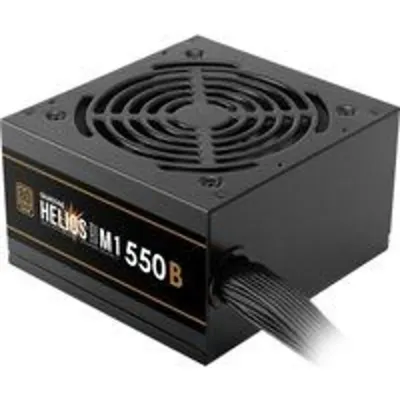 Fuente de alimentación Gamdias Helios M1 550W ATX Negro refrigeración silenciosa protección avanzada