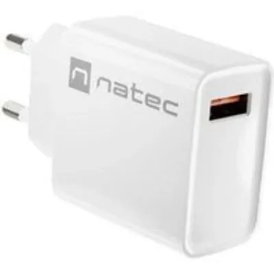 Fuente de Alimentación NATEC 36W Modelo RIBERA 12V 3A Color Blanco Universal Carga Rápida