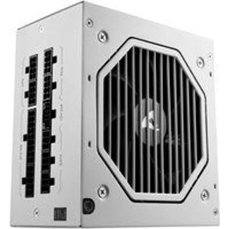 Fuente de Alimentación Sharkoon 750W Certificación Cybenetics Gold Rebel P20 Extras modulares, ATX 3.1, 12V-2x6, blanco