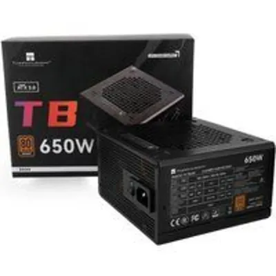 Fuente de alimentación ThermalRight TR-TB650S 650W ATX 3.0 80 PLUS Bronze condensadores japoneses