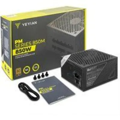 Fuente de Alimentación Yeyian 850W 80 PLUS Gold YFG-8503M-P1 Modular ATX 3.1 PCIe Gen5 Silence