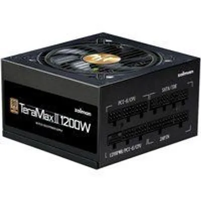 Fuente de Alimentación Zalman 1200W 80 Plus Gold Eficiencia Alta TeraMax TMX2 Modular Protecciones Avanzadas