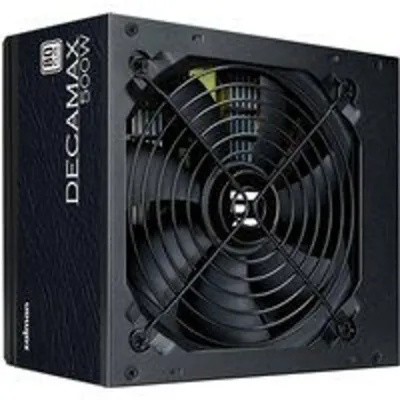 Fuente de Alimentación Zalman 500W Certificación 80 PLUS DecaMax LX3 Black Protecciones avanzadas
