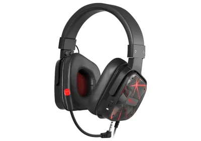 GENESIS Argon 570 Auriculares Gaming Alámbrico Negro/Rojo