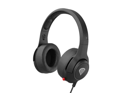 GENESIS Argon 600 Auriculares Alámbrico Diadema Juego Negro, Rojo