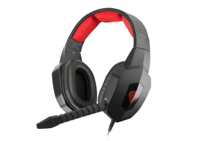 GENESIS H59 Auriculares Gaming Alámbrico Negro/Rojo