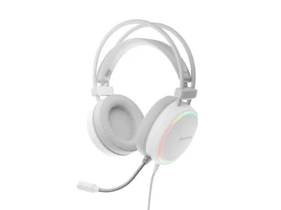 GENESIS Neon 613 Auriculares Alámbrico Diadema Juego USB tipo A Blanco