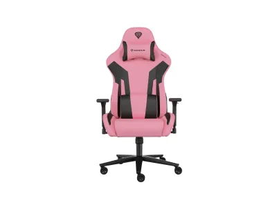 GENESIS Nitro 720 Silla para videojuegos de PC Asiento inflable Negro, Rosa