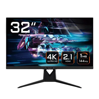 GIGABYTE AORUS FI32U 31,5” Monitor de Juego Pro 4K 144Hz