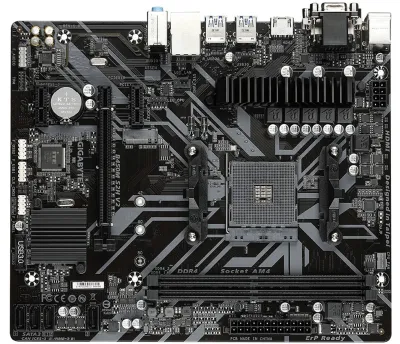 GIGABYTE B450M S2H V2 AM4 DDR4 mATX M.2 SATA III