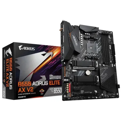 GIGABYTE B550 AORUS ELITE AX V2 DDR4-4733 Wi-Fi 6E 2.5GbE