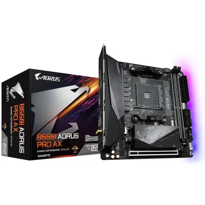 GIGABYTE B550I AORUS PRO AX Ryzen 5000 DDR4-5300 Wi-Fi 6E