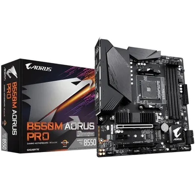 GIGABYTE B550M AORUS PRO AMD B550 Zócalo AM4 micro ATX