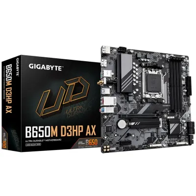 GIGABYTE B650M D3HP AX DDR5-8000MHz WiFi6E 2.5GbE