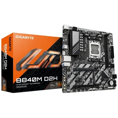 GIGABYTE B840M D2H DDR5-7600 Ryzen 9000 mATX 2.5GbE
