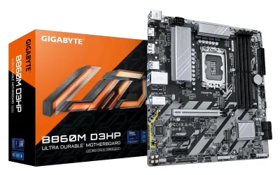 GIGABYTE B860M D3HP DDR5-9066MHz M.2 PCIe4.0 USB3.2 Gen1