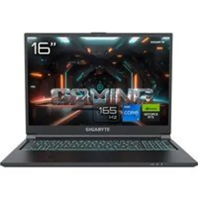 GIGABYTE G6 KF-H3ES854KD ordenador portatil Intel® Core™ i7 i7-13620H Portátil 40,6 cm (16") Full HD+ 16 GB DDR5-SDRAM 1 TB SSD NVIDIA GeForce RTX 4060 Wi-Fi 6E (802.11ax) FreeDOS Negro