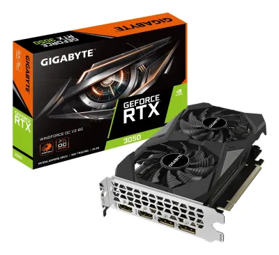 GIGABYTE GeForce RTX 3050 WINDFORCE OC V2 6G