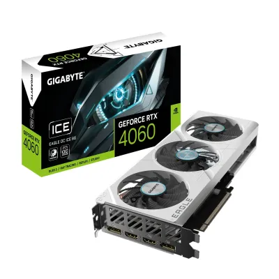 GIGABYTE GeForce RTX 4060 Eagle OC Ice 8G