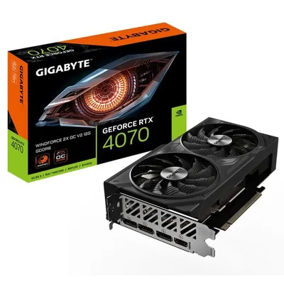 GIGABYTE GeForce RTX 4070 WINDFORCE 2X OC V2 12GB GDDR6