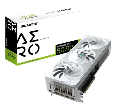 GIGABYTE GeForce RTX 5070 Ti AERO OC 16G