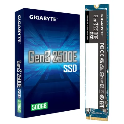 GIGABYTE Gen3 2500E 500GB M.2 NVMe PCIe 3.0