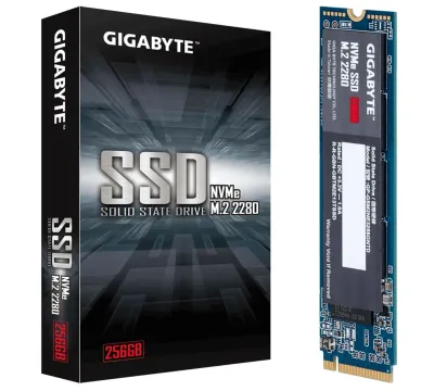 GIGABYTE GP-GSM2NE3256GNTD 256 GB M.2 PCIe 3.0 NVMe SSD