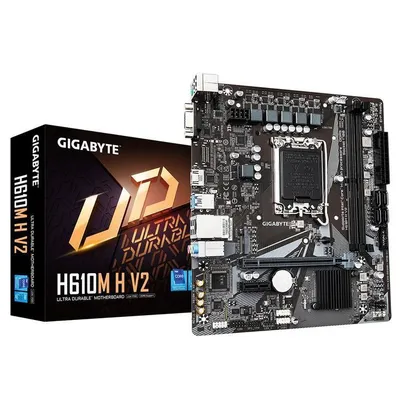 GIGABYTE H610M H V2 Intel H610 LGA1700 mATX
