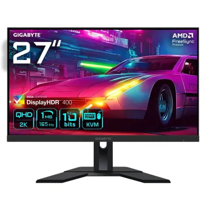 GIGABYTE M27Q Monitor de Juego QHD 27" 2560x1440 170Hz 0.5ms FreeSync HDR400 HDMI 2.1 Displayport 1.4