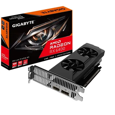 GIGABYTE Radeon RX 6400 4GB GDDR6 Low Profile
