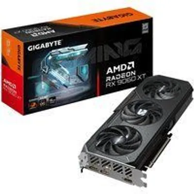 GIGABYTE Radeon RX 9060 XT GAMING OC 16G Tarjeta Gráfica - 16GB GDDR6, 128bit, PCI-E 5.0, 3320 MHz Frecuencia del núcleo, 2 x DisplayPort, 1 x HDMI, GV-R9060XTGAMING OC-16GD