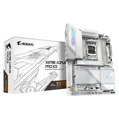GIGABYTE X870E AORUS PRO ICE DDR5 8000MHz Wi-Fi 7