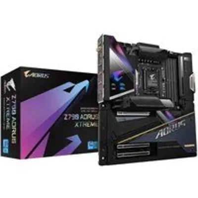 GIGABYTE Z790 AORUS XTREME X Placa base - Compatible con Intel 14th Gen CPUs, LGA 1700, 24+1+2 phases VRM, up to 8266MHz DDR5 (OC), 1xPCIe 5.0 + 4xPCIe 4.0 M.2, Wi-Fi 7, 10GbE LAN, USB 3.2 Gen 2