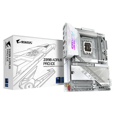 GIGABYTE Z890 AORUS PRO ICE DDR5 PCIe 5.0 Wi-Fi 7