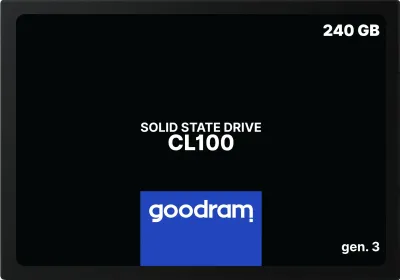 Goodram CL100 240GB 2.5" SATA III 3D NAND